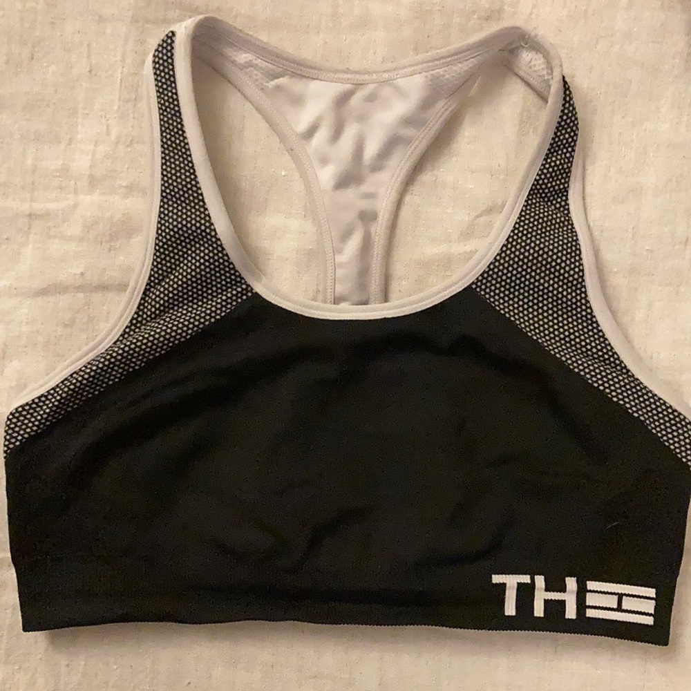 Reversible black/ white Tommy Hilfiger Sports Bra